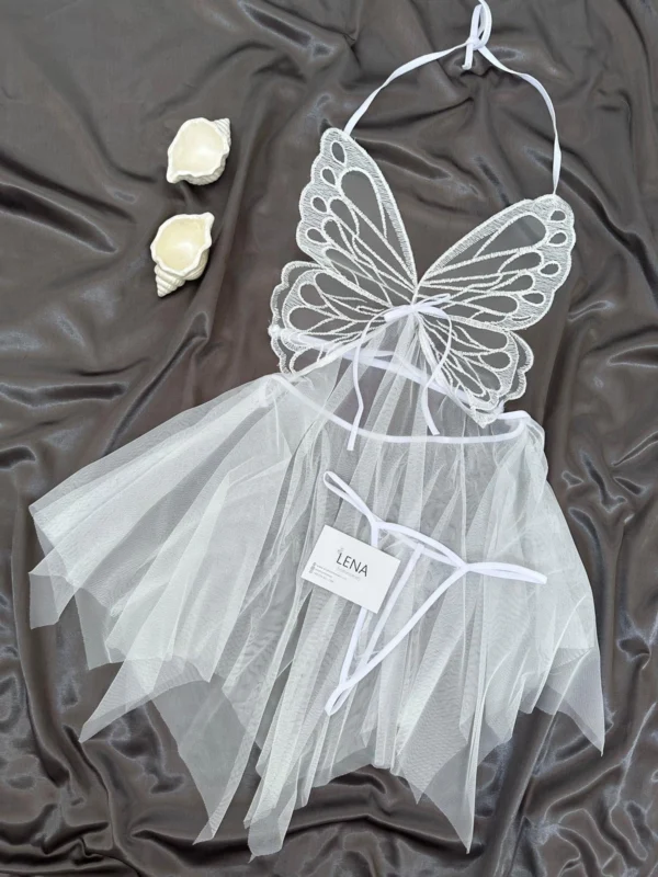 2 pieces Nuisette Blanc